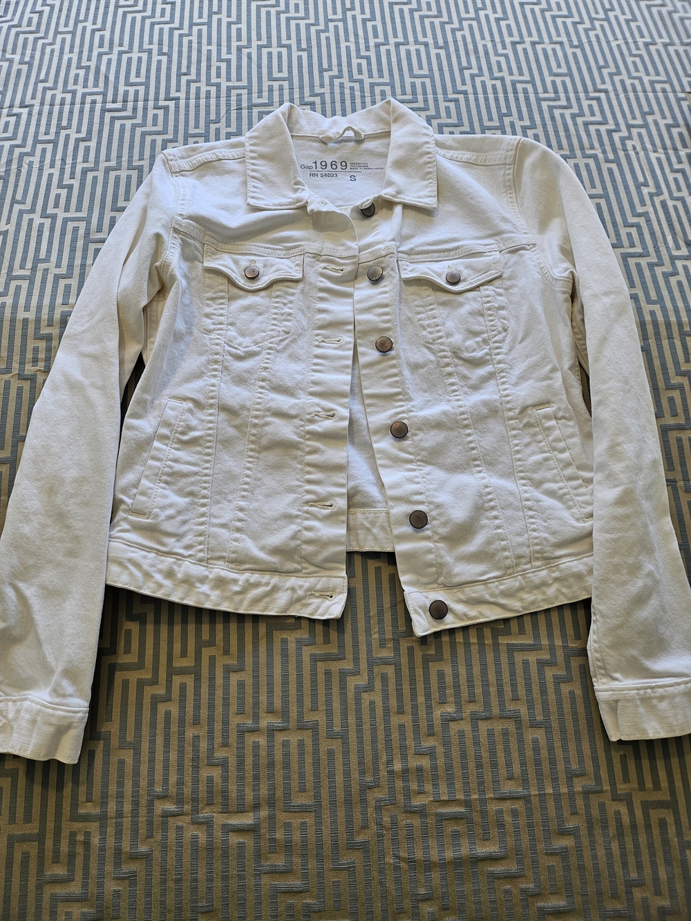 White Denim Jacket - Classic Women’s Trucker